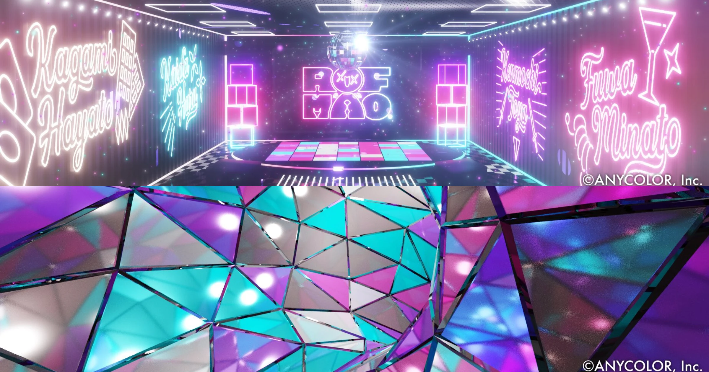 Kuzuha & Kanae & ROF-MAO Three-Man LIVE「Aim Higher」 - I wanna! You wanna! 背景演出映像制作